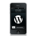 Wordpress black icon
