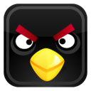 Black bird icon