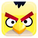 Yellow bird icon