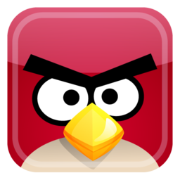 Red bird icon 256x256