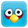 Blue bird icon 32x32