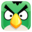 Green bird icon 32x32