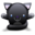 Cat black icon 32x32