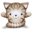 Cat brown icon 32x32