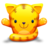 Cat orange icon 48x48