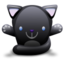 Cat black icon 64x64
