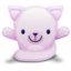 Cat pink icon 64x64