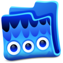 Blue folder icon