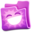 Pink folder icon 32x32