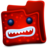 Red folder icon 48x48