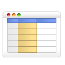 Table colums icon