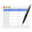 Table edit icon 32x32