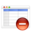 Table remove icon 32x32