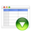 Table down icon 64x64