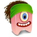 Dreadhair pink icon