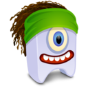 Dreadhair white icon