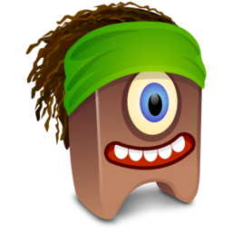 Dreadhair brown icon 256x256