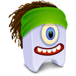 Dreadhair white icon 256x256