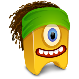 Dreadhair yellow icon 256x256