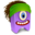 Dreadhair purple icon 32x32