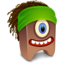 Dreadhair brown icon 64x64