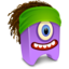 Dreadhair purple icon 64x64
