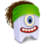 Dreadhair white icon 64x64
