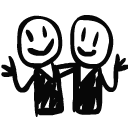 About us black icon