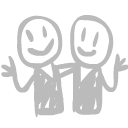 About us gray icon