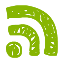 Feed green icon