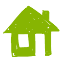 Home green icon