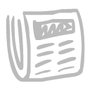News gray icon