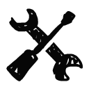 Services black icon
