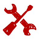 Services red icon