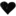 Favorite black icon 16x16