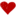Favorite red icon 16x16