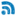 Feed blue icon 16x16