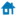Home blue icon 16x16