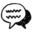 Comment black icon 32x32