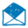 Email blue icon 32x32