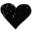 Favorite black icon 32x32
