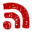Feed red icon 32x32