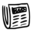 News black icon 32x32