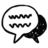 Comment black icon 48x48