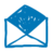 Email blue icon 48x48