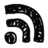 Feed black icon 48x48