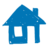 Home blue icon 48x48