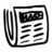 News black icon 48x48