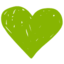 Favorite green icon 64x64