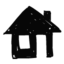 Home black icon 64x64